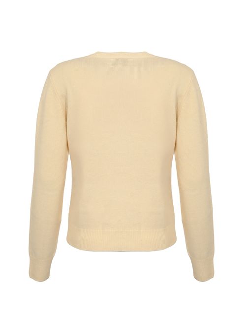 Maglione New Queen Barboncino in misto lana e cashmere Mc2 Saint Barth | QUE001003581I